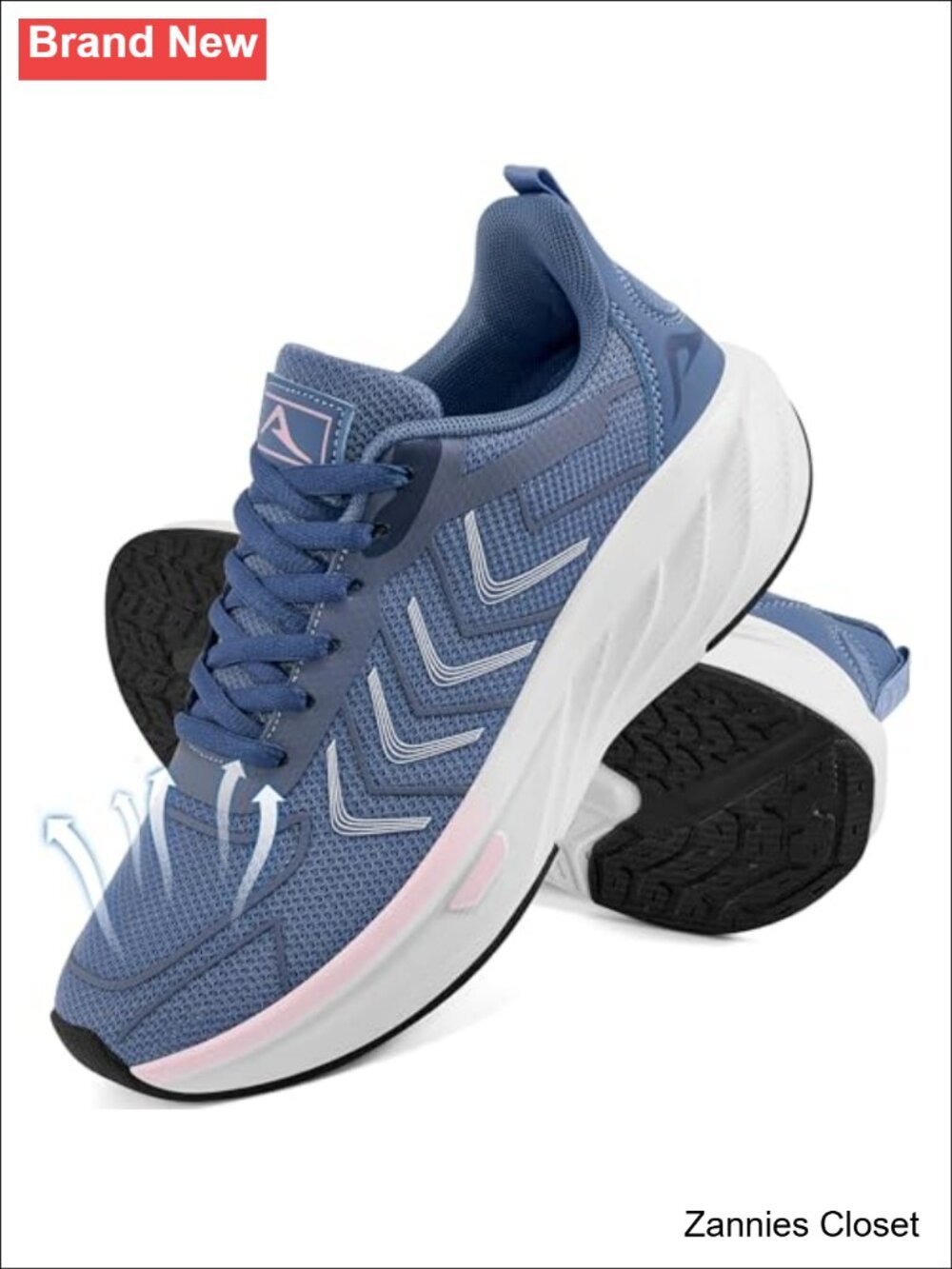 ✨ Womens Sneakers Comfortable Breathable Non Slip Casual Athletic Walking Shoes